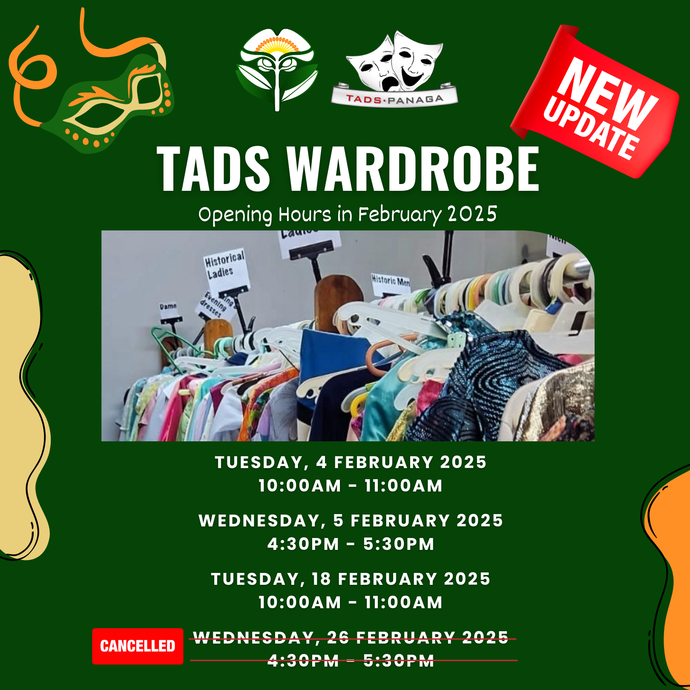 New Update TADS Wardrobe Opening Hours in February 2025