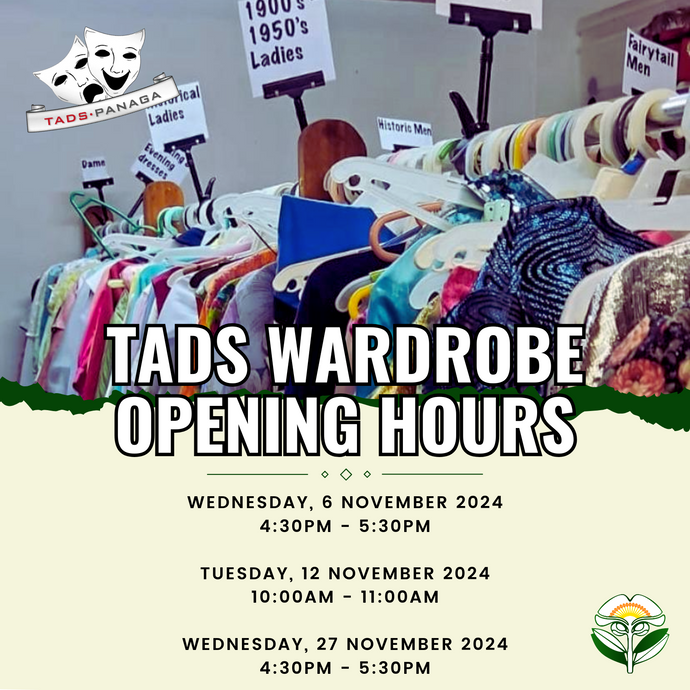 November Tads Wardrobe Opening Hours