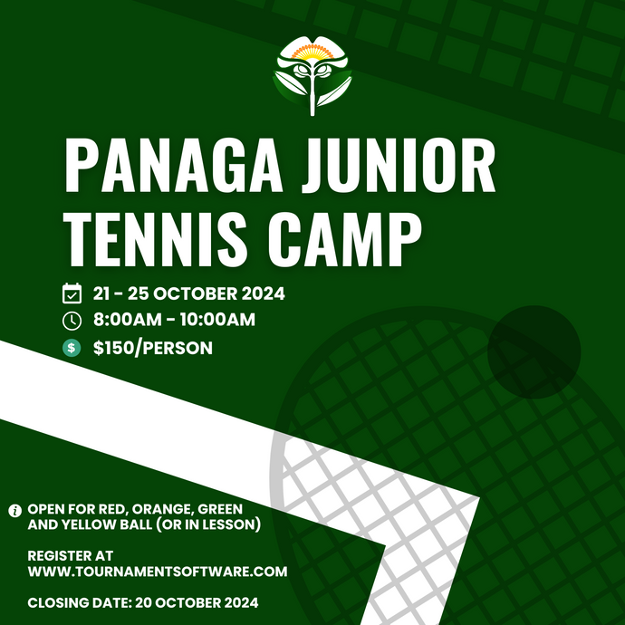 Panaga Junior Tennis Camp