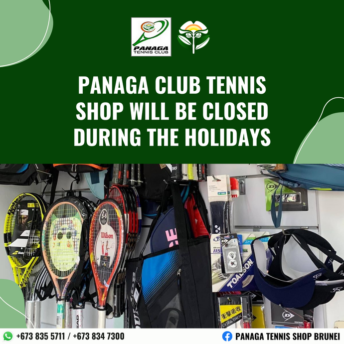 Panaga Club Tennis Shop Closed During The Holidays