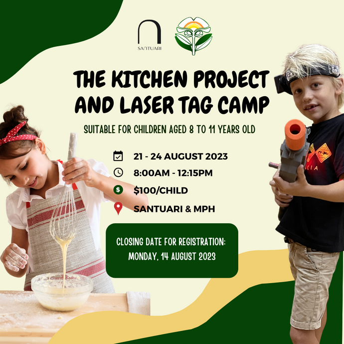 The Kitchen Project & Laser Tag Camp (21 - 24 August 2023)