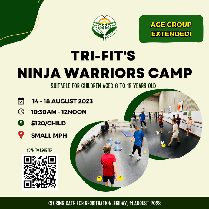 Tri-Fit's Ninja Warriors Camp (14 - 18 August 2023)