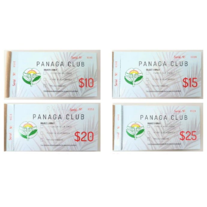 Panaga Club is Now Offering Vouchers for Sale!!