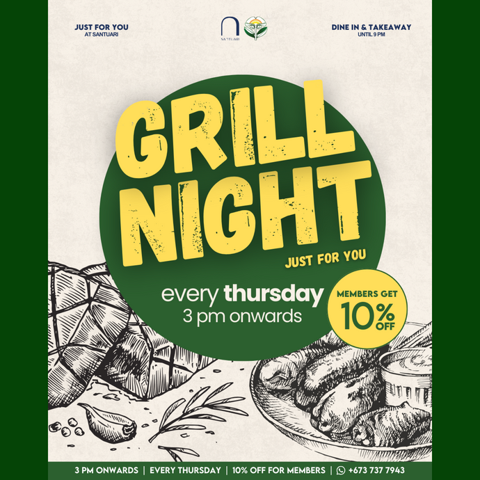 Grill Night Every Thursday with Santuari