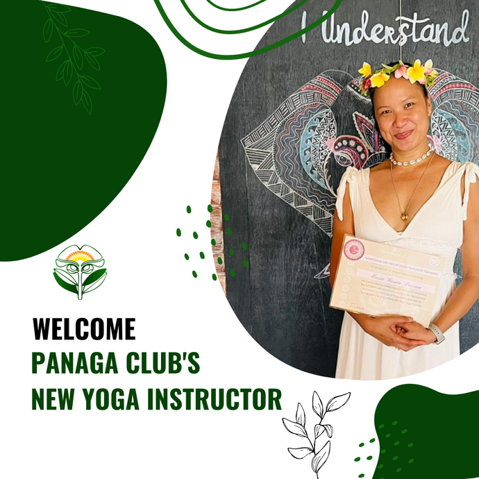Welcome Panaga Club's New Yoga Instructor