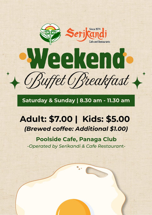 Weekend Buffet Breakfast