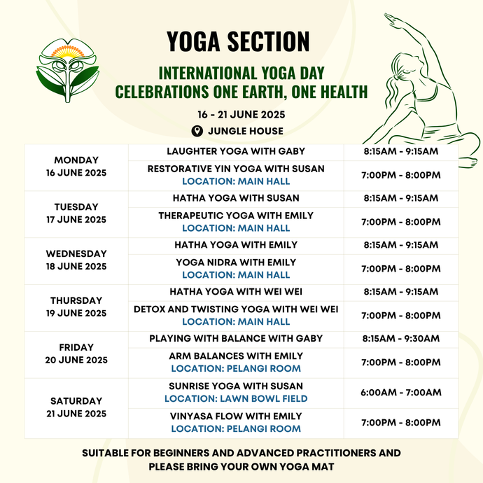 Yoga Section 16 to 21 June 2025