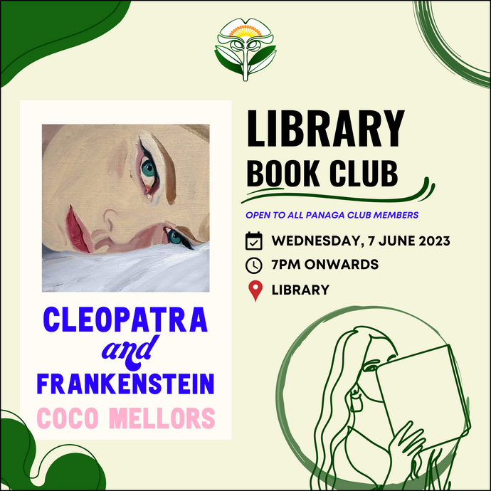 Library Book Group - Cleopatra and Frankenstein by Coco Mellors