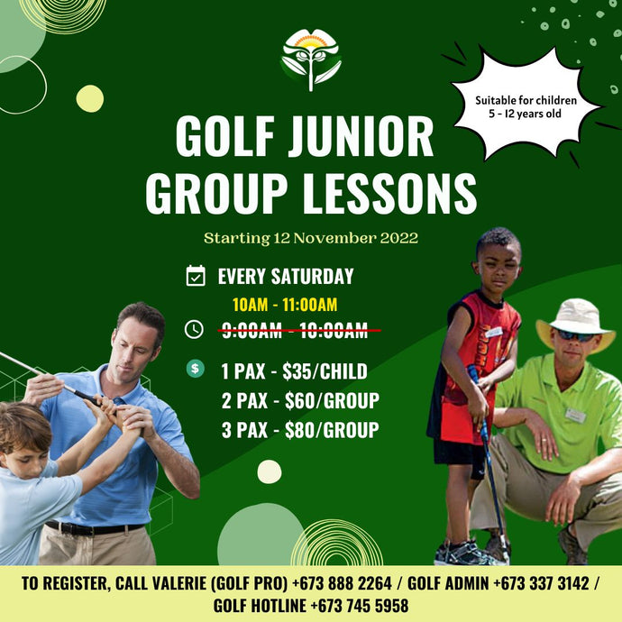 Golf Junior Group Lessons