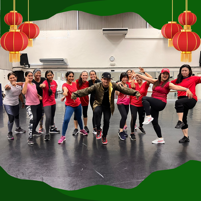 Chinese New Year Themed Zumba by Tri-fit Section