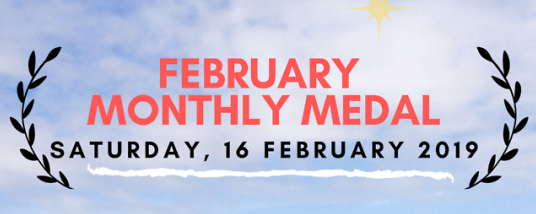 Golf February Monthly Medal